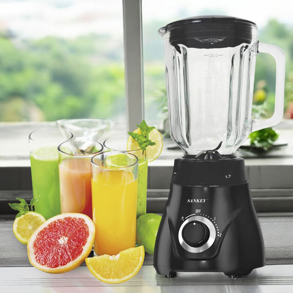 Licuadora Sankey 2 Velocidades / Jarra De Vidrio / 1.5L - Sankey - Titan.com.pa - 7453013539785