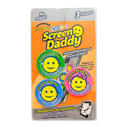 Limpiador de Pantallas Screen Daddy Con Microfibra. - Scrub Daddy - Titan.com.pa - 7502279105569