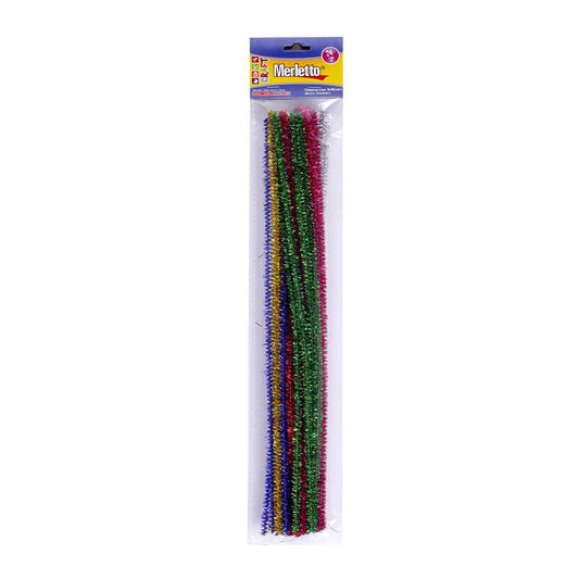 Limpiapipas Merletto de Colores Metalizados 24 Piezas