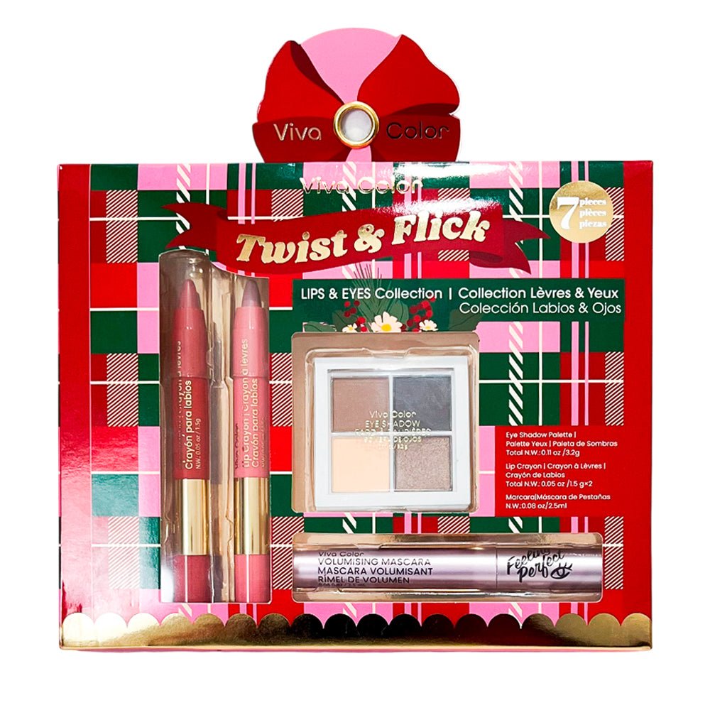 Lip & Eye Viva Color Twist & Flick Set De 7 Piezas - Viva Color - Titan.com.pa - 628049844098