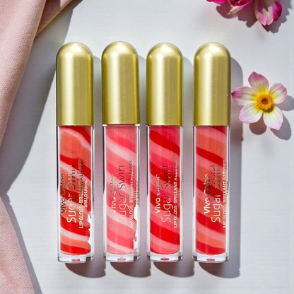 Lip Gloss Viva Color 4 Piezas Sugar Swirl 2 Tonos - Viva Color - Titan.com.pa - 628049844029