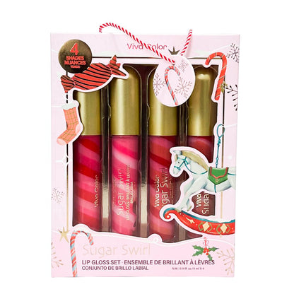 Lip Gloss Viva Color 4 Piezas Sugar Swirl 2 Tonos - Viva Color - Titan.com.pa - 628049844029
