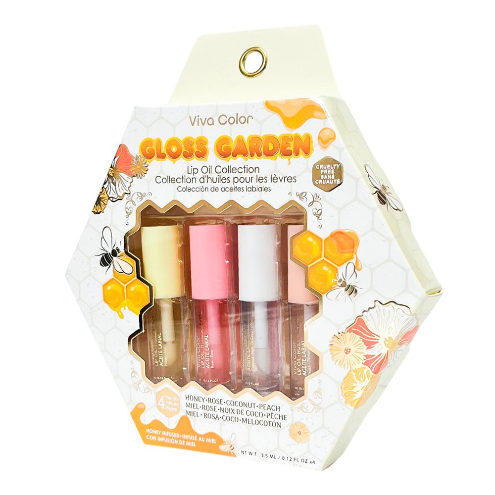 Lip Oil Viva Color Gloss Garden 4 Piezas - Viva Color - Titan.com.pa - 628049843954
