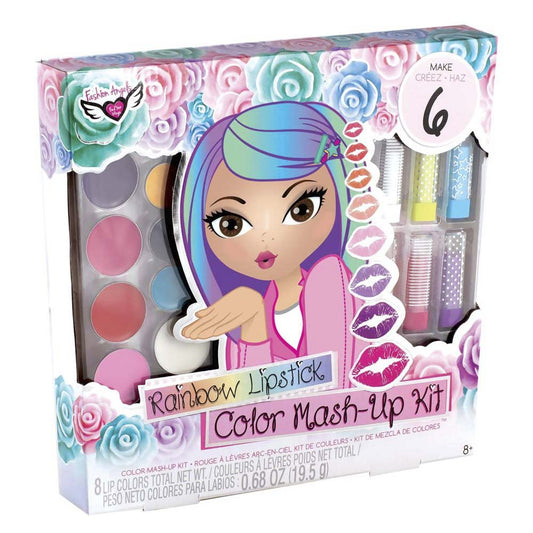 Lipstick Mezclador Fashion Angels Labios De Arcoiris