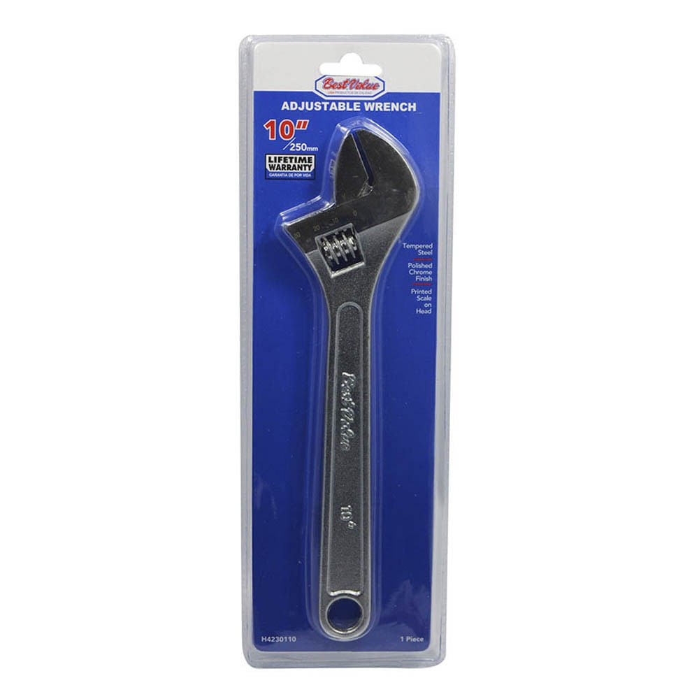 Llave Ajustables Best Value de Acero de 10"