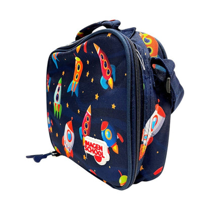 Lonchera Escolar Imagen School Para Niño / Estampado Espacial - Imagen School - Titan.com.pa - 2100000777822