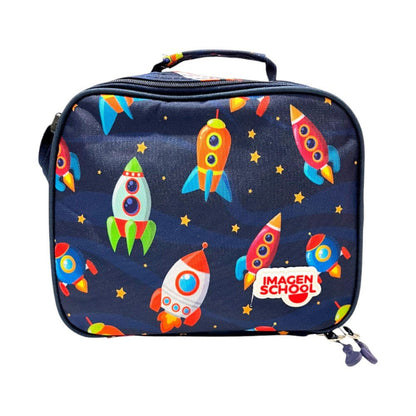 Lonchera Escolar Imagen School Para Niño / Estampado Espacial - Imagen School - Titan.com.pa - 2100000777822