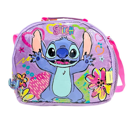 Lonchera Escolar Stitch / Lentejuela con Accesorios - Stitch - Titan.com.pa - 7450217056940