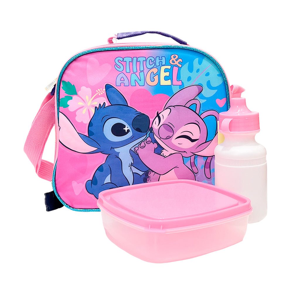 Lonchera Escolar Stitch Pouch con Accesorios - Stitch - Titan.com.pa - 7450217199302