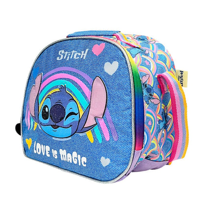Lonchera Escolar Stitch / Sand Print con Accesorios - Stitch - Titan.com.pa - 7450217057091