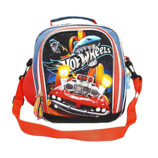 Lonchera Hot Wheels Rojo