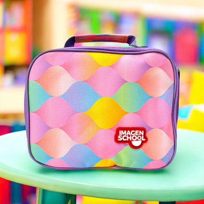 Lonchera Imagen School Para Niña / Estampado Pastel / Surtida - Imagen School - Titan.com.pa - 2100000362387