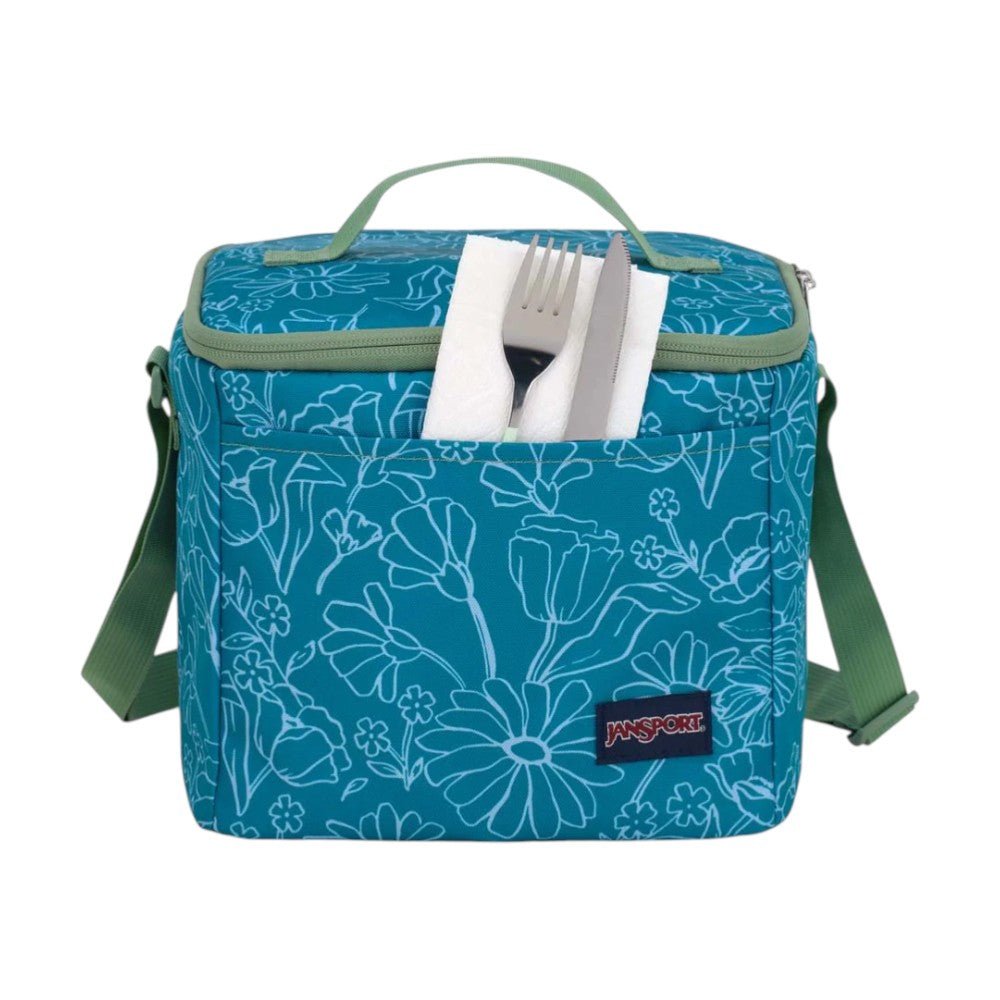 Lonchera Jansport Snack Delightful Daisies Turquesa - Jansport - Titan.com.pa - 195438917744