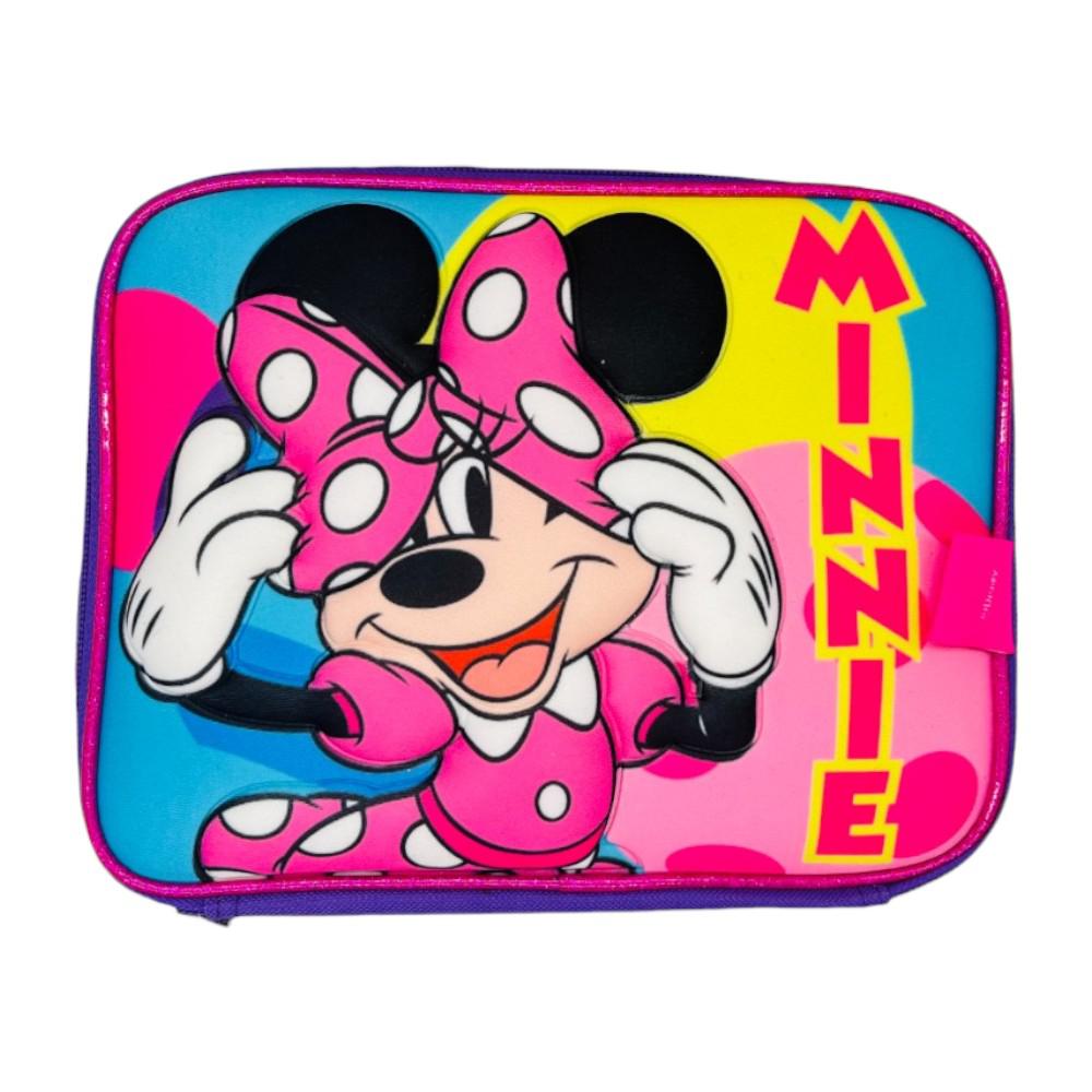 Lonchera Minnie Mouse 3D Con Accesorios - Minnie Mouse - Titan.com.pa - 8338023033197