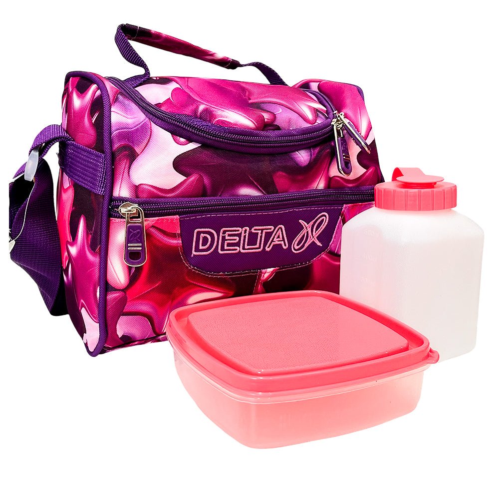 Lonchera Para Niña Delta / Con Accesorios / Estampada/ Surtido - Delta - Titan.com.pa - 7450219010872