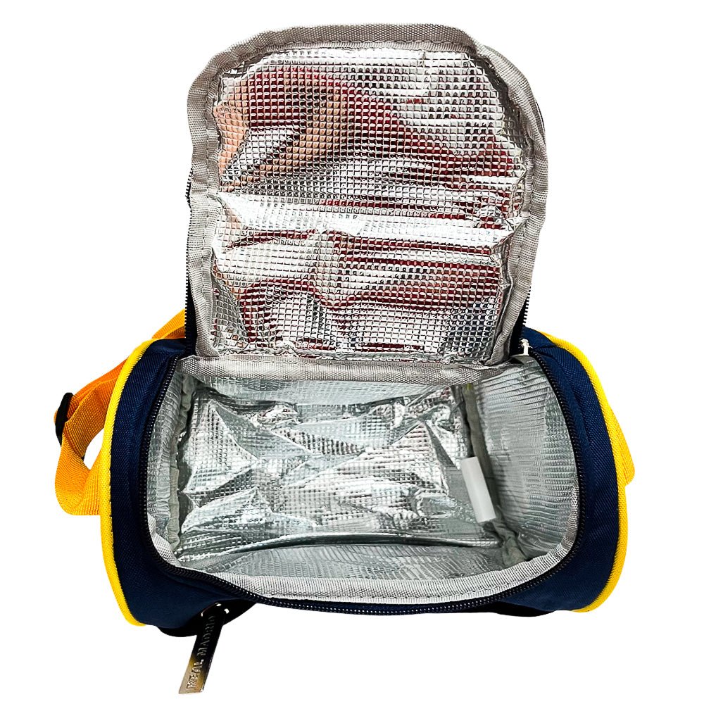 Lonchera Real Madrid 20 X 18.5 X 15 CM/Azul/Amarillo - Real Madrid - Titan.com.pa - 7450200259334