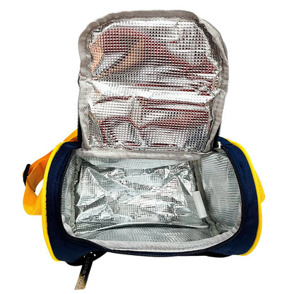 Lonchera Real Madrid 20 X 18.5 X 15 CM/Azul/Amarillo - Real Madrid - Titan.com.pa - 7450200259334