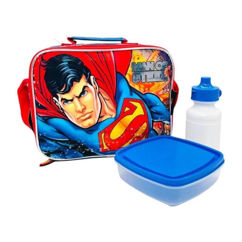 Lonchera Superman Con Accesorios - Superman - Titan.com.pa - 7450122064177
