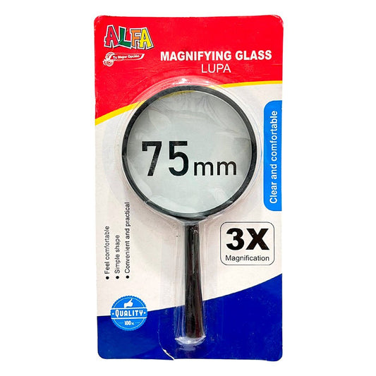 Lupa Óptica Alfa / 75 mm - Alfa - Titan.com.pa - 6920160010623