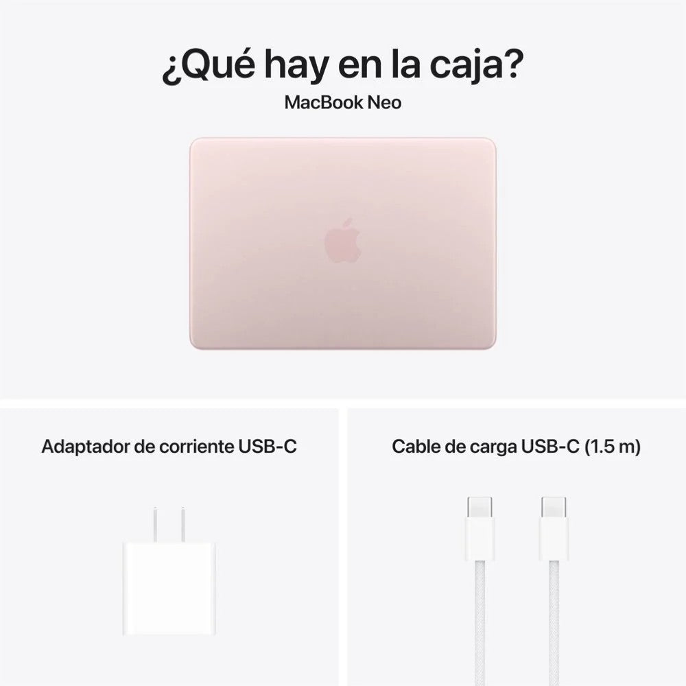 MacBook Neo 13” / 256GB SSD / Blush - Apple - Titan.com.pa - 2150111420827
