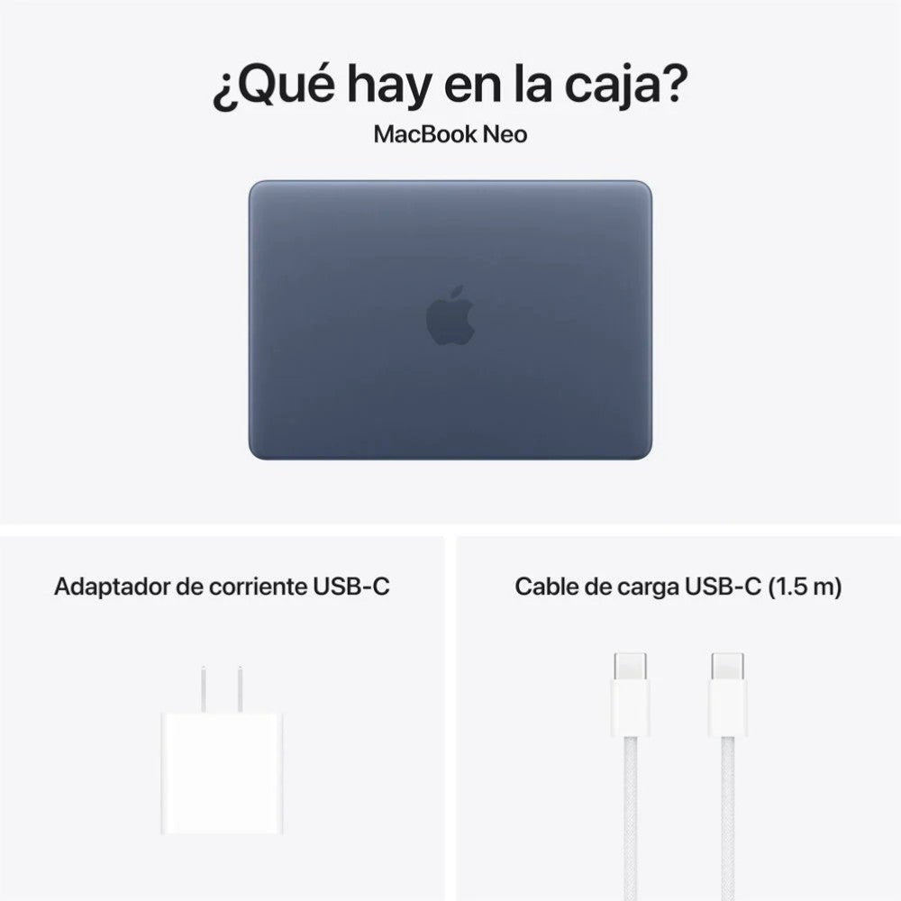 MacBook Neo 13” / 256GB SSD / Índigo - Apple - Titan.com.pa - 2150111420810