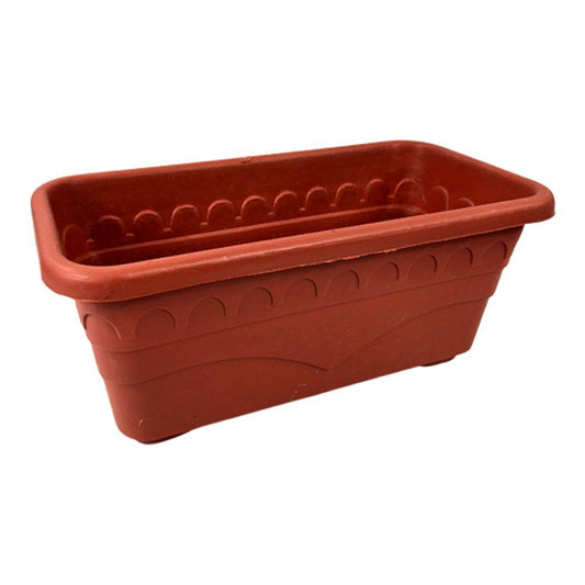 Macetero Plástico Gardens & Co Rectangular 29.5 cm x 15.5 cm x 12 cm - Surtido