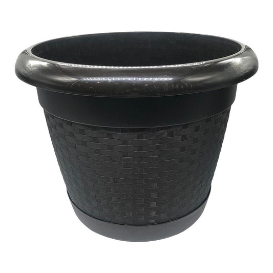 Macetero Polinplast Deluxe Con Base - Surtido