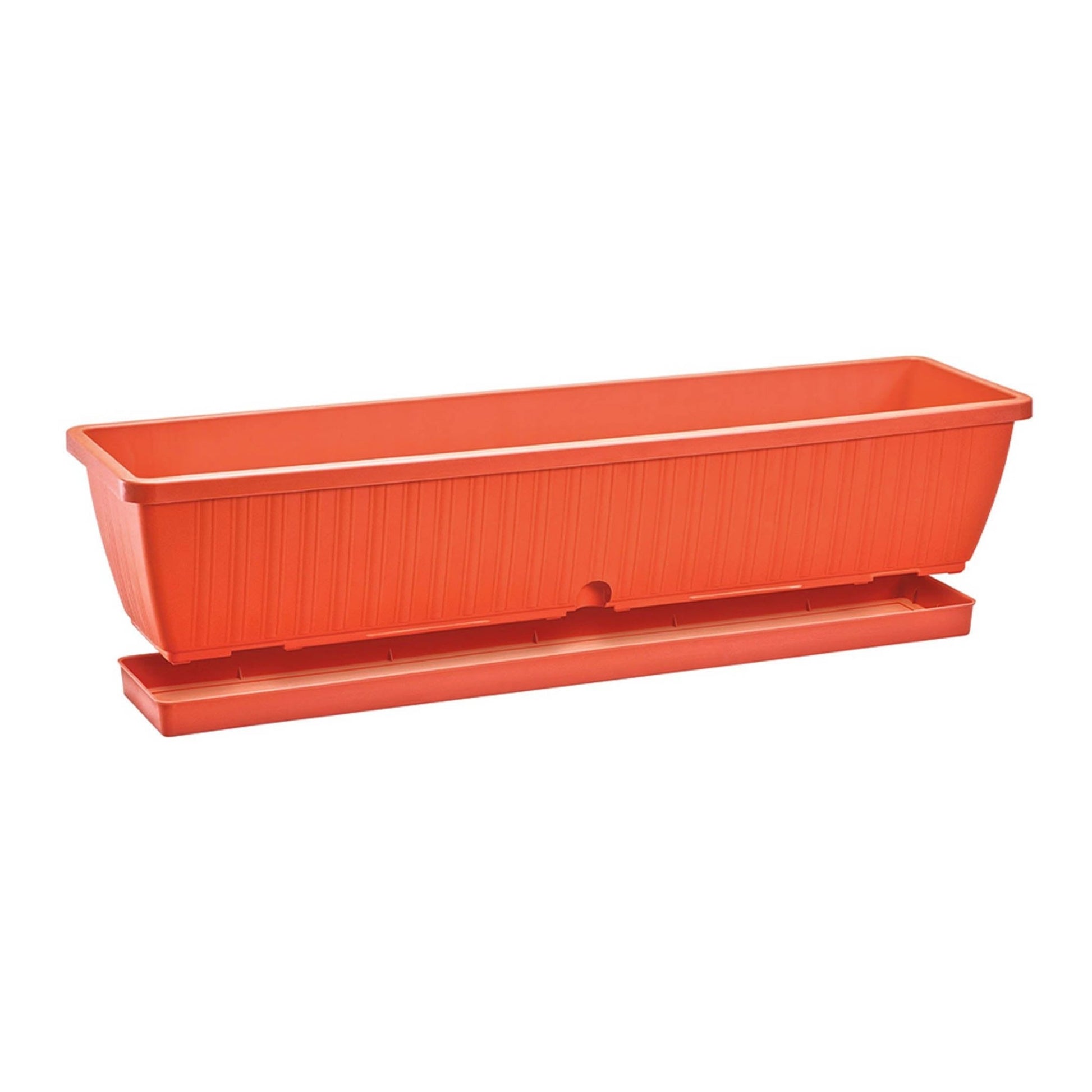 Macetero Rimax Plástico Rectangular 80 cm