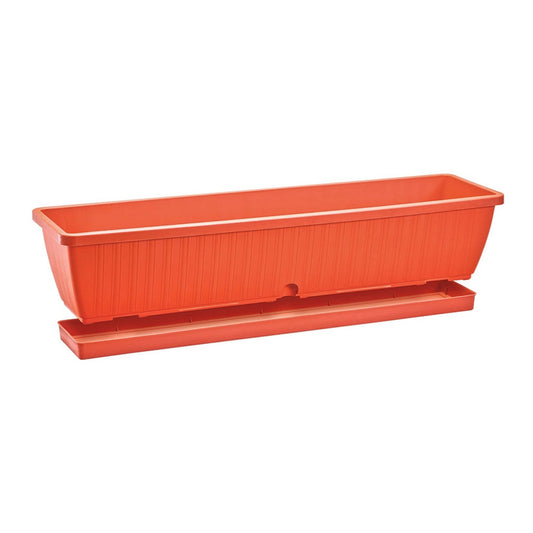 Macetero Rimax Plástico Rectangular 80 cm