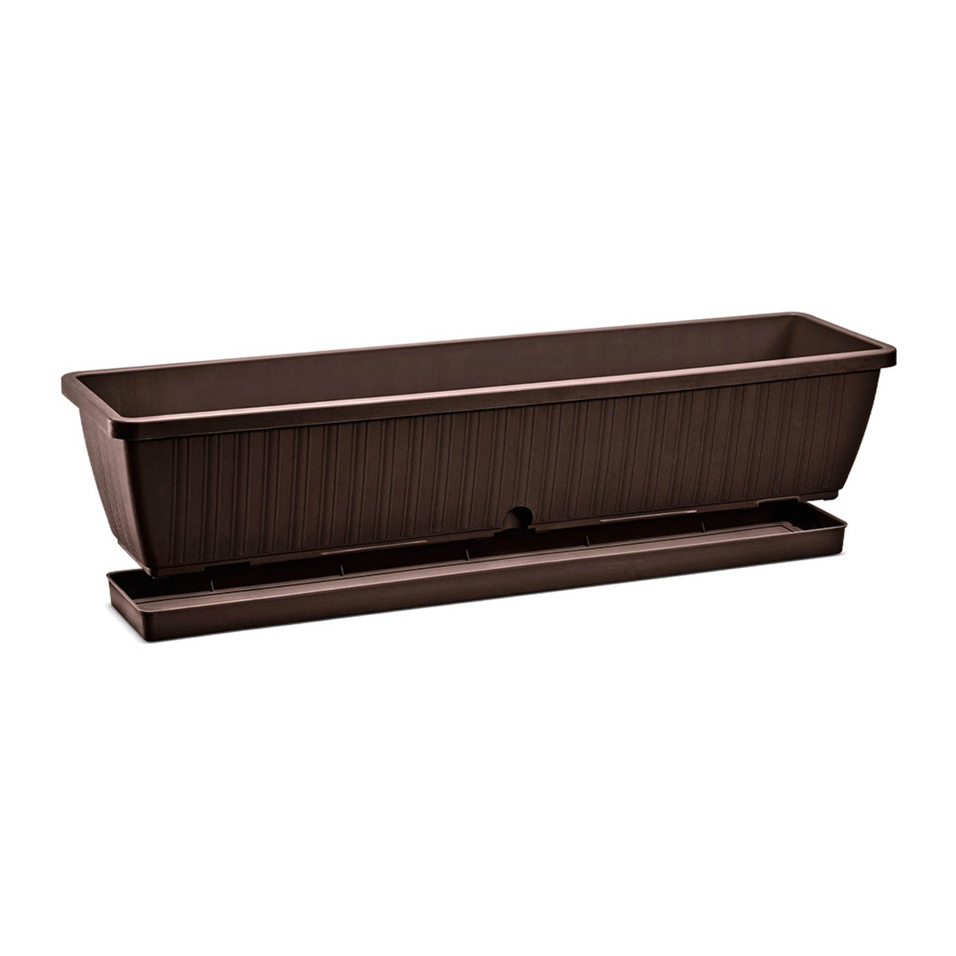 Macetero Rimax Plastico Rectangular 80 cm
