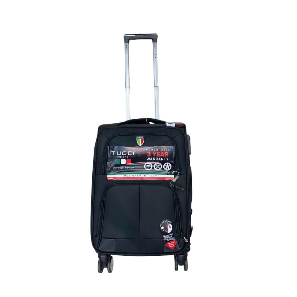 Maleta Lisa Tucci Strati de 20" Negra
