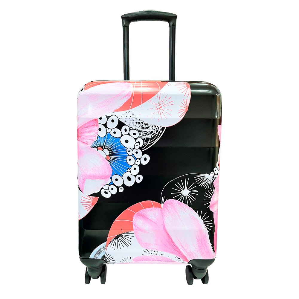 Maleta Para Viaje Clipper Club 20" / Estampado Flores / Con Ruedas - Clipper Club - Titan.com.pa - 8338023059036