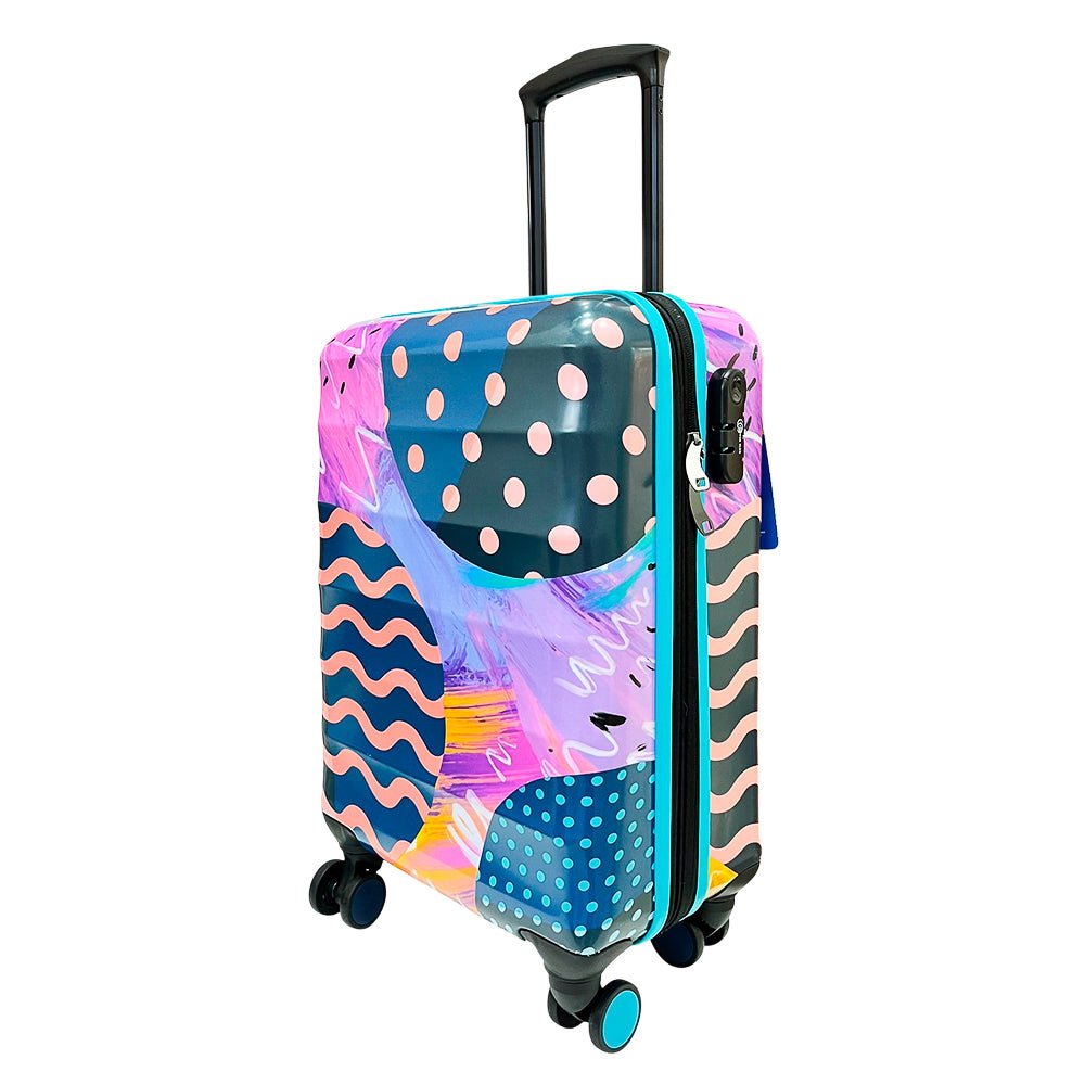 Maleta Para Viaje Clipper Club de 20" / Estampada Coral / Con Ruedas - Clipper Club - Titan.com.pa - 8338023059012