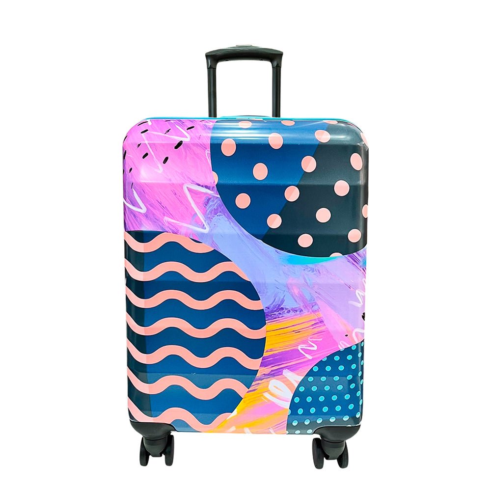 Maleta Para Viaje Clipper Club de 20" / Estampada Coral / Con Ruedas - Clipper Club - Titan.com.pa - 8338023059012