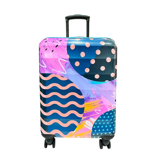 Maleta Para Viaje Clipper Club de 20" / Estampada Coral / Con Ruedas - Clipper Club - Titan.com.pa - 8338023059012