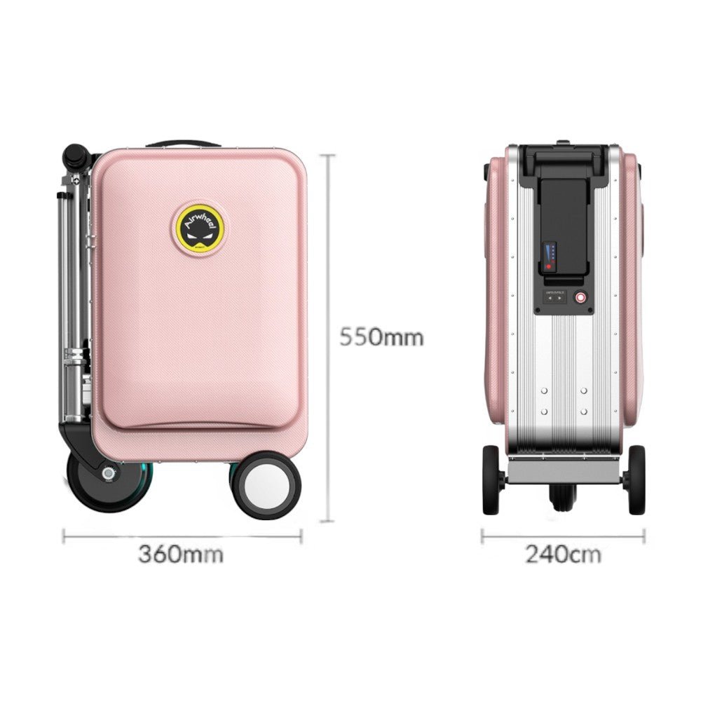 Maleta Scooter Electrónica Airwheel SE3S – Rosa - Airwheel - Titan.com.pa - 6925611201148