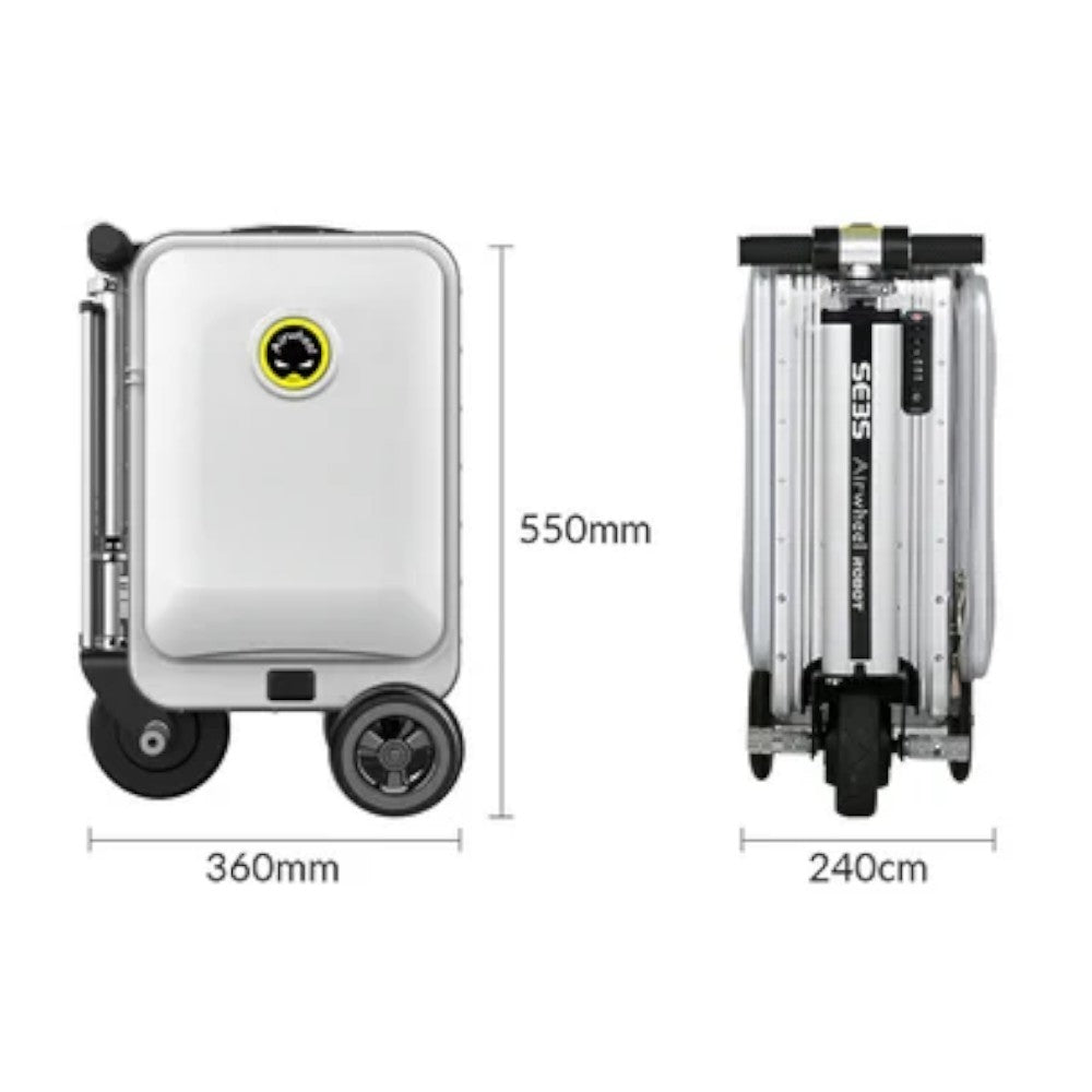 Maleta Scooter Electrónica Airwheel SE3S – Silver - Airwheel - Titan.com.pa - 6925611201124