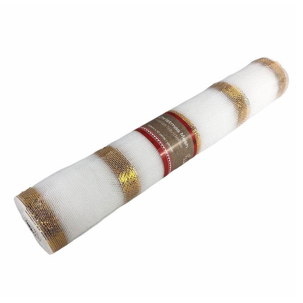 Malla Decorativa Navideña Miro Christmas 53 cm x 10 yd