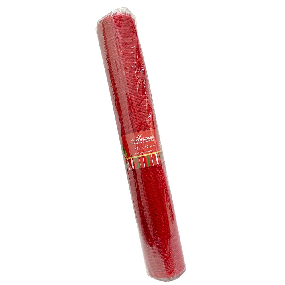 Malla Rojo 53 CM / 10 Yardas - Maranelo Christmas