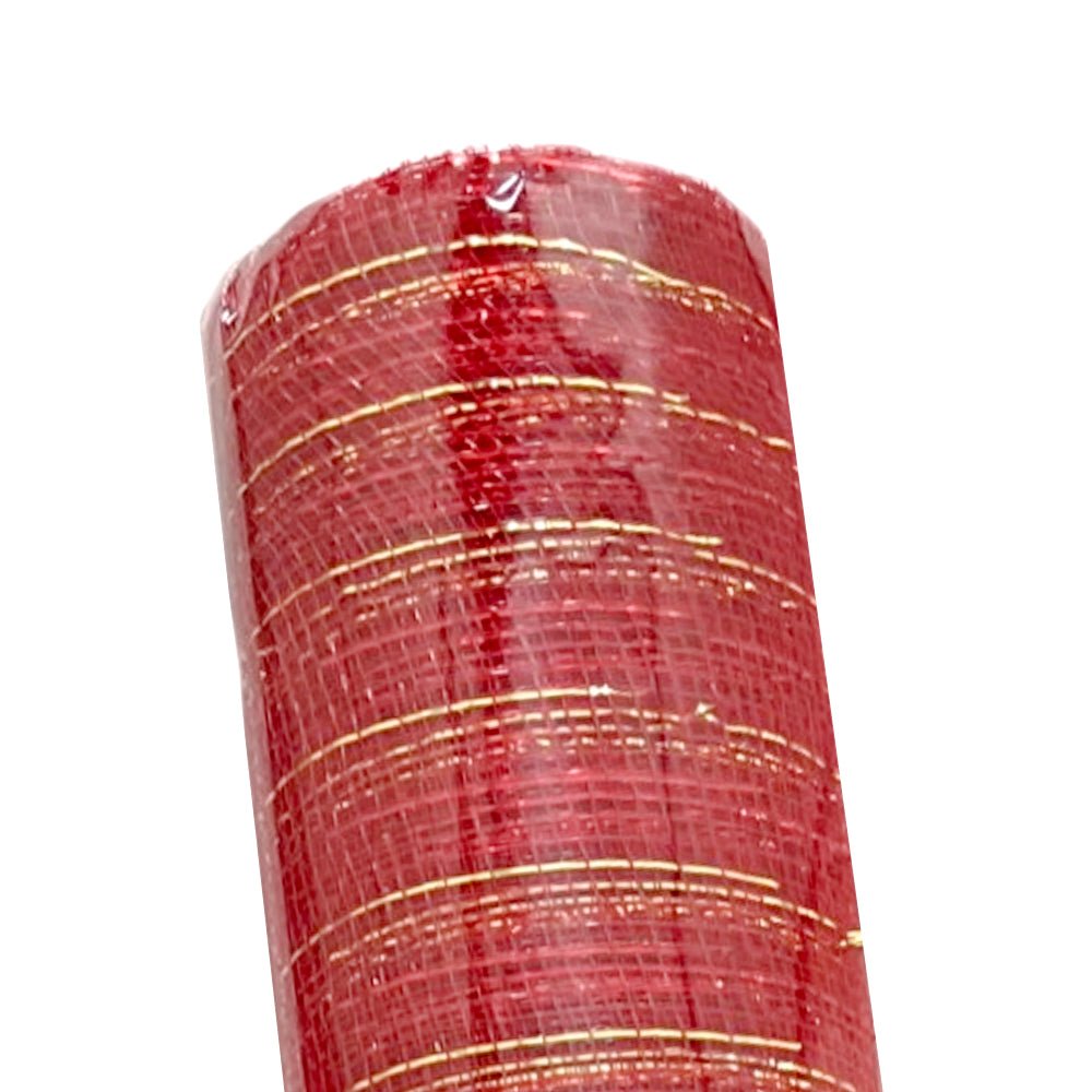 Malla Rojo/Dorado 53 CM / 10 Yardas - Maranelo Christmas