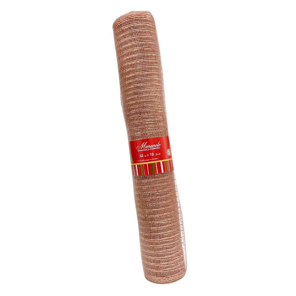 Malla Rose Gold 53 CM / 10 Yardas - Maranelo Christmas