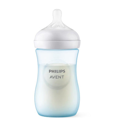 Mamadera Avent de 9 Onzas / Natural Response / Azul - Avent - Titan.com.pa - 8720689006941