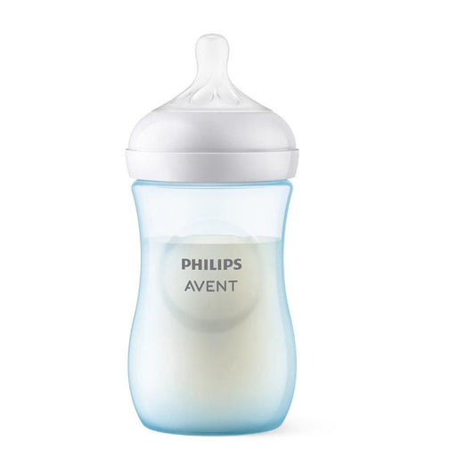 Mamadera Avent de 9 Onzas / Natural Response / Azul - Avent - Titan.com.pa - 8720689006941