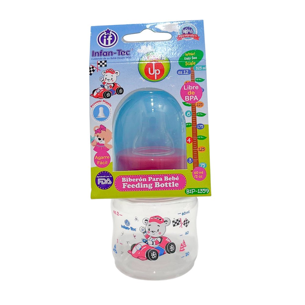 Mamadera de Plástica Infan-Tec de 2 Onzas / Surtido - Infan-Tec - Titan.com.pa - 7453079489192