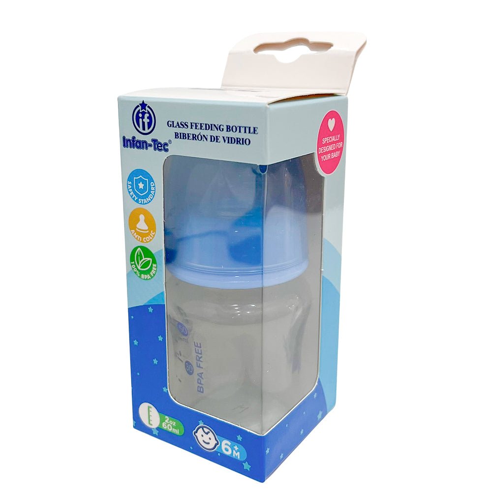 Mamadera de Vidrio Infan-Tec de 2 Onzas / Surtido - Infan-Tec - Titan.com.pa - 7456007733404