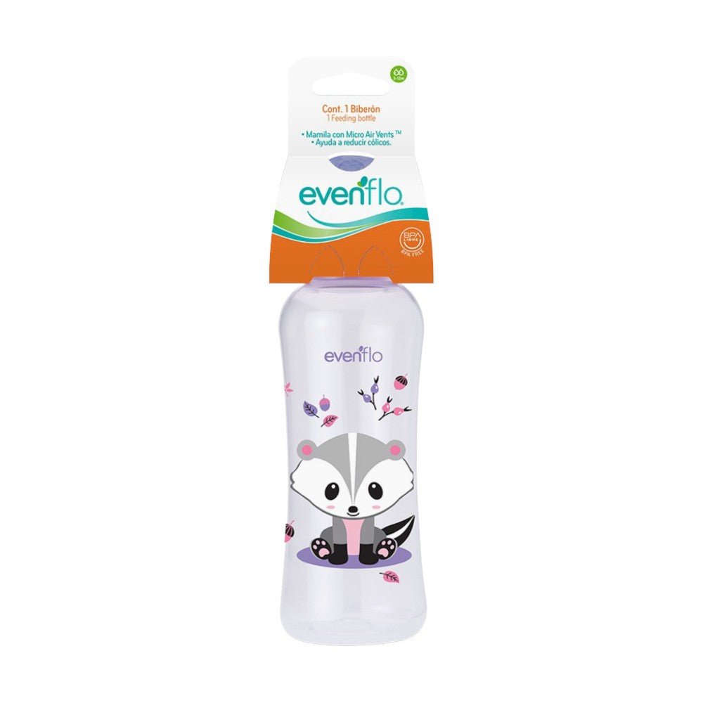 Mamadera Plástica Evenflo Dreams 8 Onzas / Libre de BPA / Surtido - Evenflo - Titan.com.pa - 7501027513601