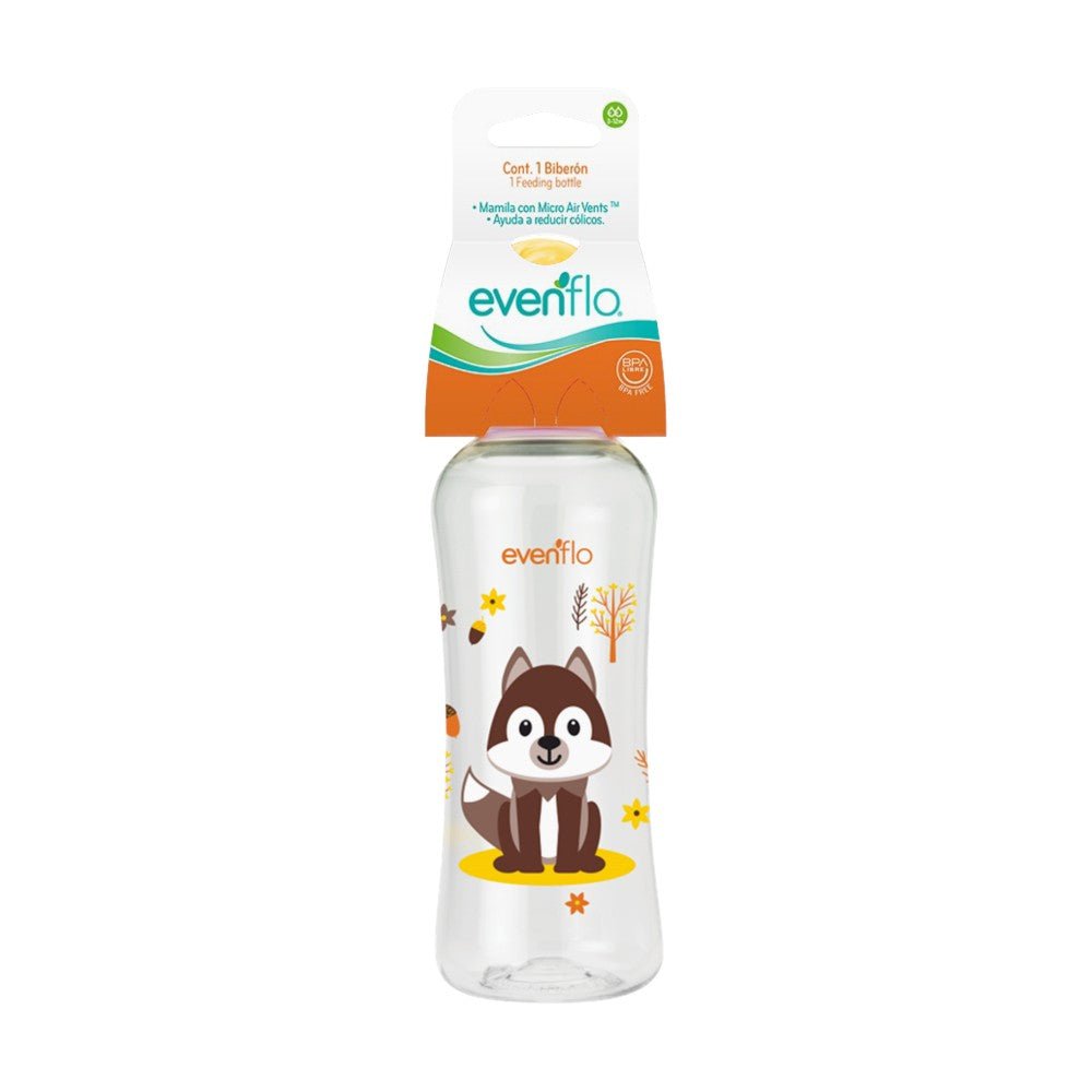 Mamadera Plástica Evenflo Dreams 8 Onzas / Libre de BPA / Surtido - Evenflo - Titan.com.pa - 7501027513601