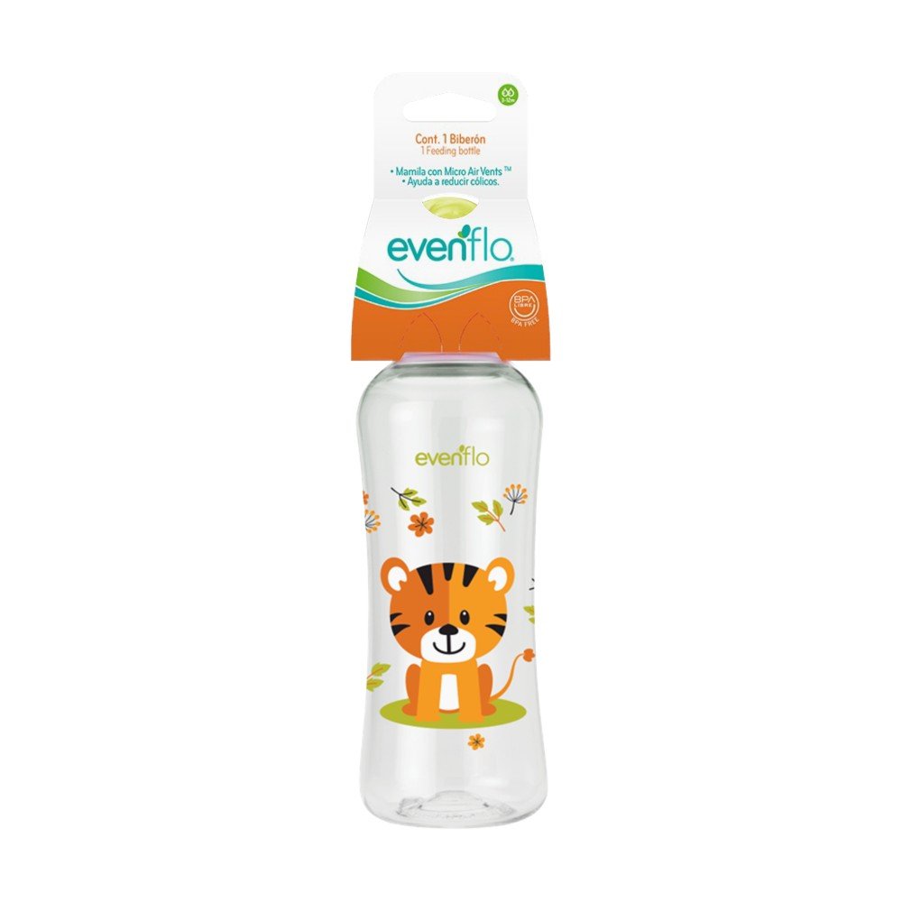 Mamadera Plástica Evenflo Dreams 8 Onzas / Libre de BPA / Surtido - Evenflo - Titan.com.pa - 7501027513601