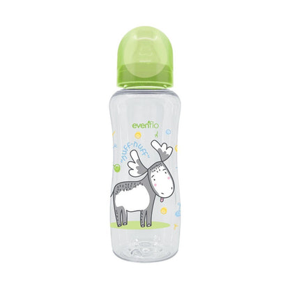 Mamadera Plástica Evenflo Zoo Friend 8 Onzas / Libre de BPA / Surtido - Evenflo - Titan.com.pa - 7501027513014