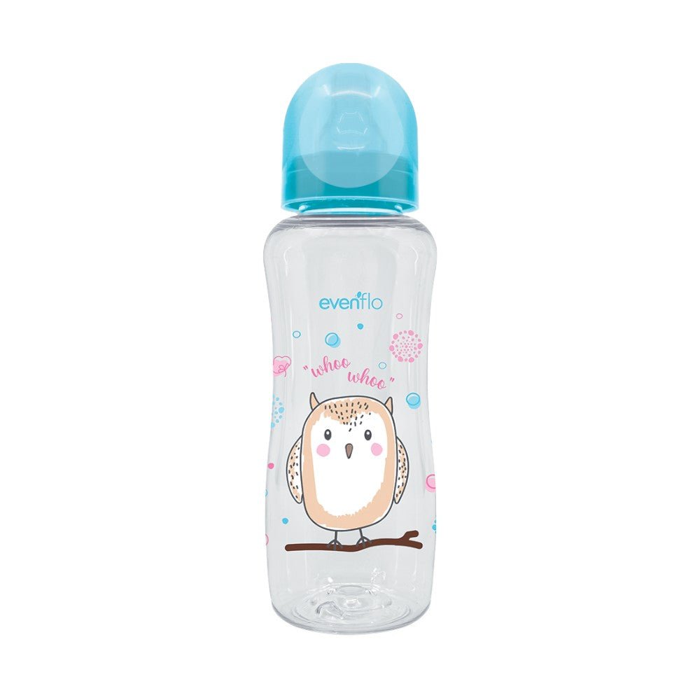 Mamadera Plástica Evenflo Zoo Friend 8 Onzas / Libre de BPA / Surtido - Evenflo - Titan.com.pa - 7501027513014